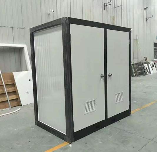 Single-Door Portable Restroom with Sink